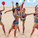 Team Uzbekistan competed at the Tokyo Olympics in Sailor Moon style outfits.
